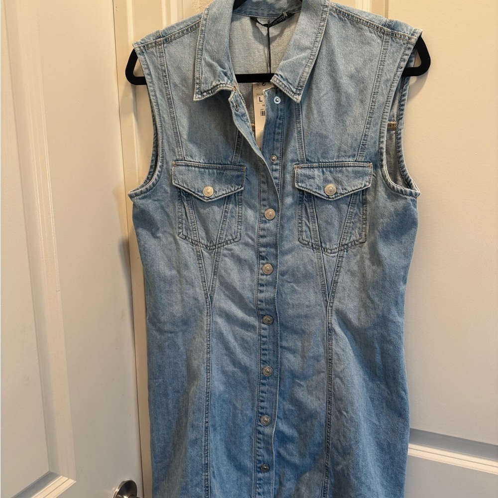 Zara Women’s Denim Dress